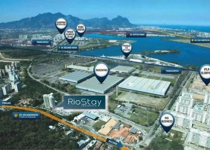 Riostay - Flat - 2 Ambientes - 67M - Vista Lagoa E Riocentro